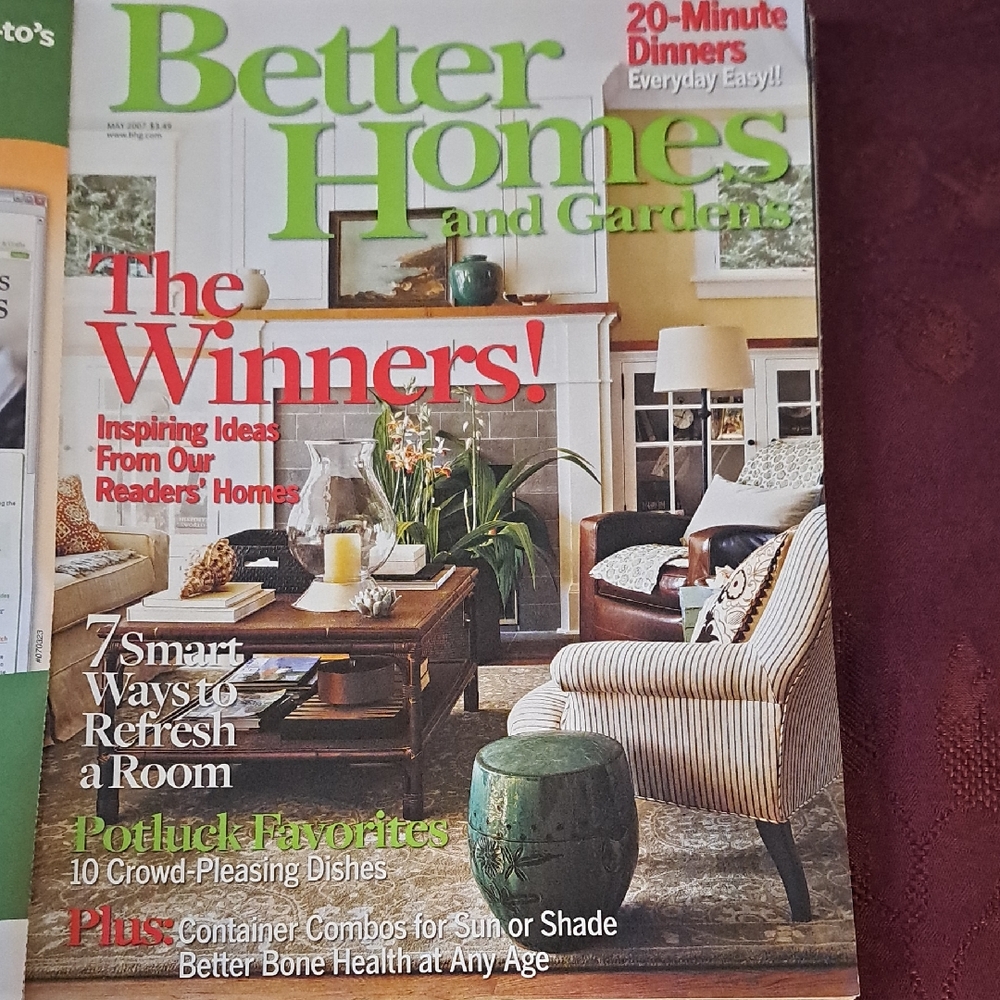 Better Homes And Gardens Magazine May 2007